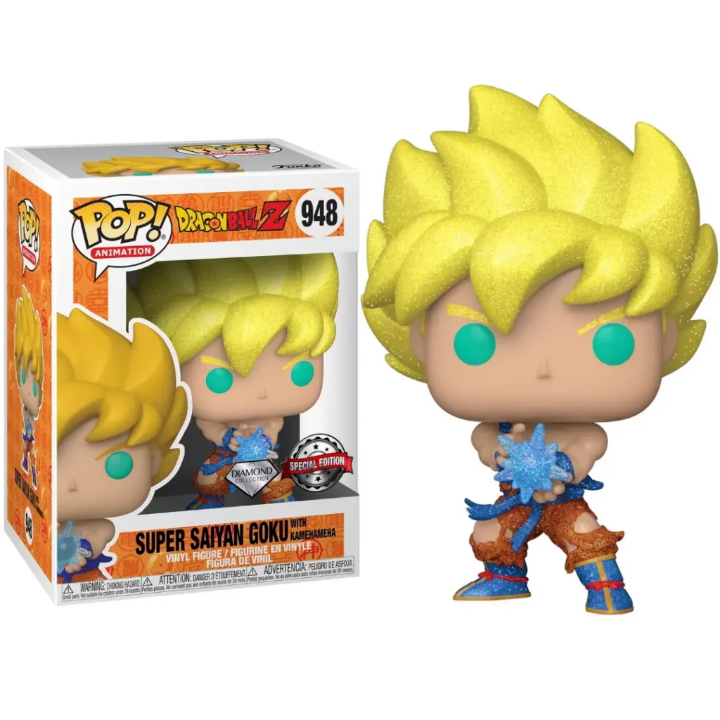 Funko POP! Dragon Ball - Super Saiyan Goku w/Kamehameha 948 (Diamond) / Special Edition