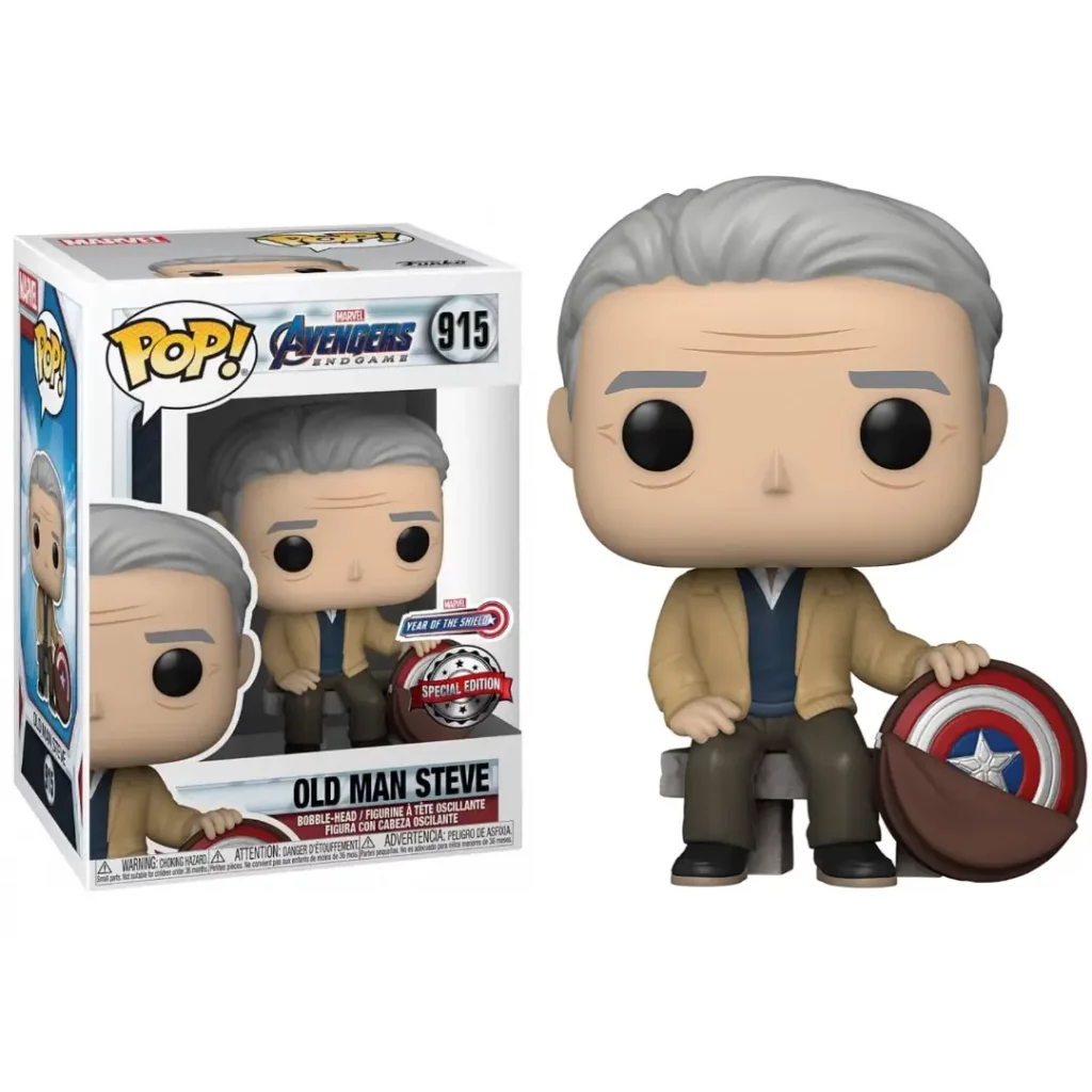 Funko POP Marvel Avengers End Game Old Man Steve 915