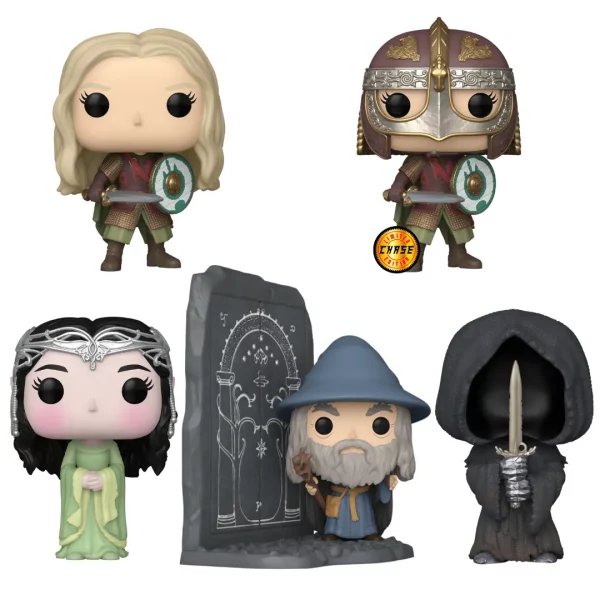 Funko POP! The Lord of the Rings - Middle Earth Chase Bundle (ohne Elrond)