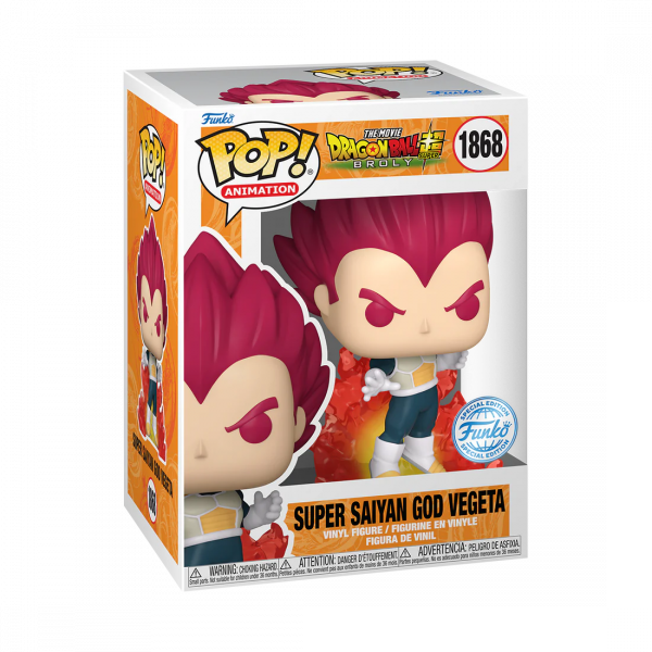 Funko POP Dragon Ball Super Broly - Super Saiyan God Vegeta 1868