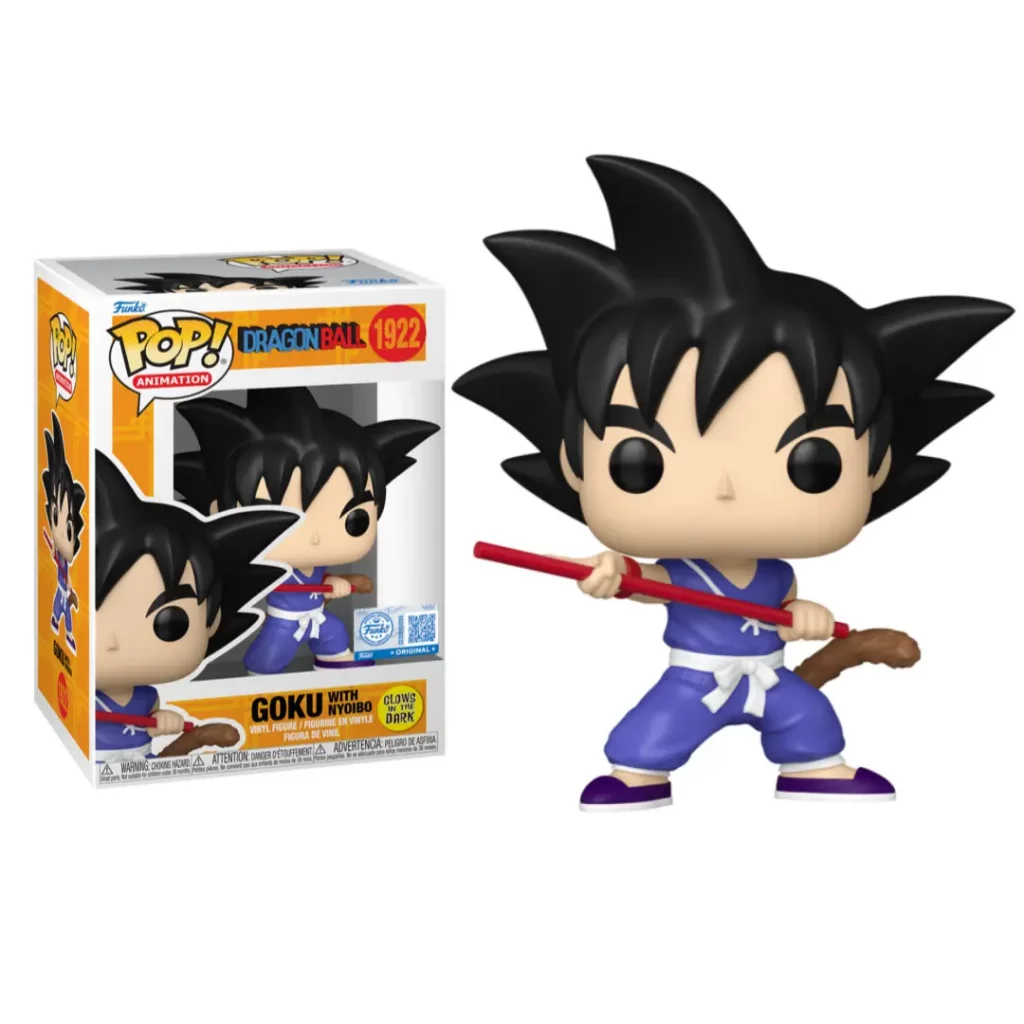 Funko POP! Dragon Ball – Goku w:Nyoibo 1922 Special Edition GITD