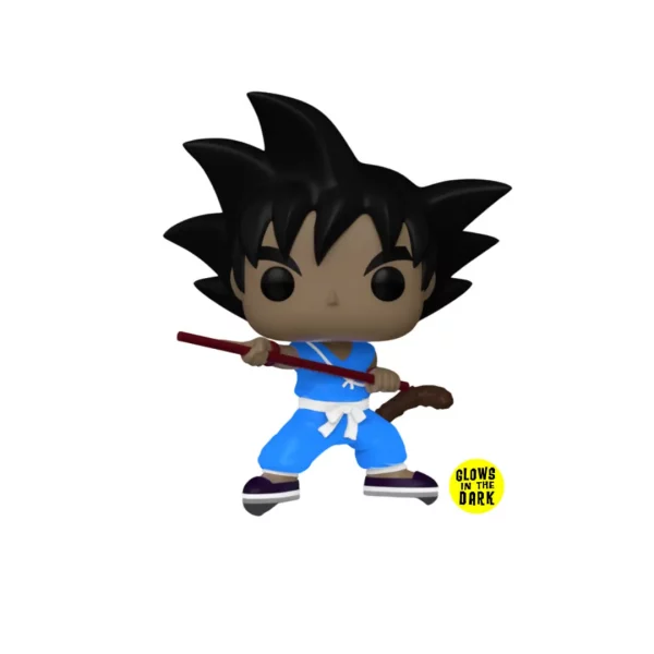Funko POP! Dragon Ball - Goku w/Nyoibo 1922 Special Edition GITD – Bild 4