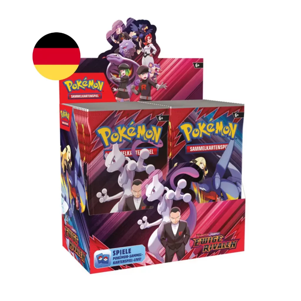 Pokémon Karmesin & Purpur- Ewige Rivalen Display *Deutsche Version*
