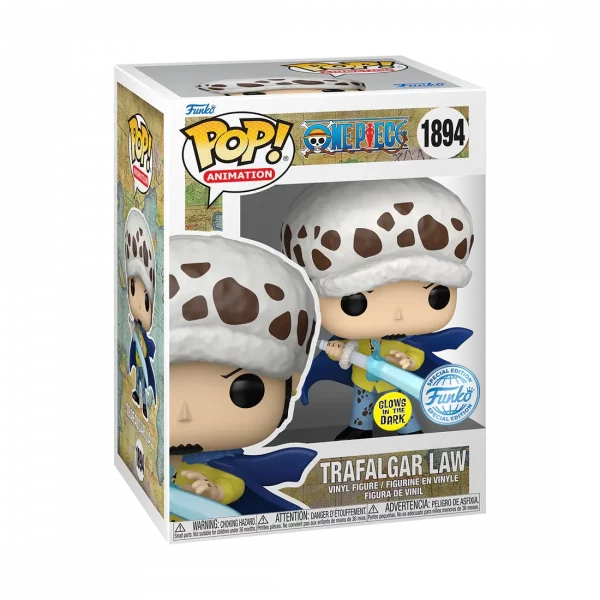 Funko POP! One Piece - Trafalgar Law 1894 GITD Special Edition – Bild 3