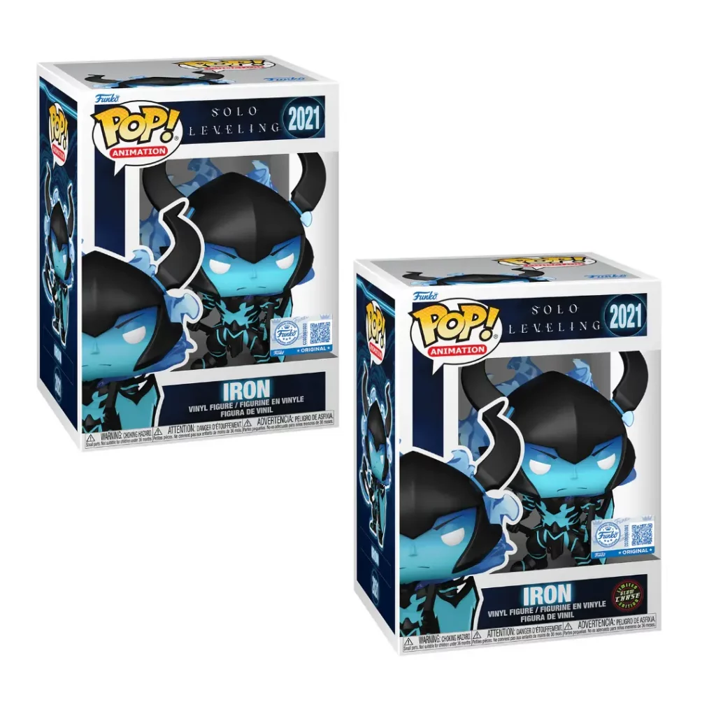 Funko POP Solo Leveling Iron 2021 Chase Bundle