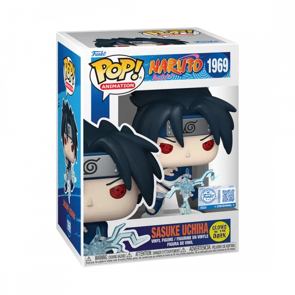Funko POP! Naruto - Sasuke Uchiha 1969 GITD Special Edition – Bild 3