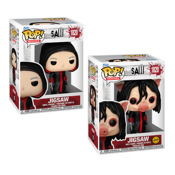 Funko POP! Saw - Jigsaw Chase Bundle