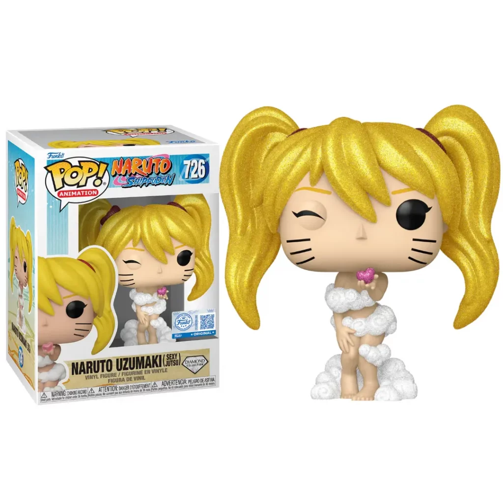 Funko POP! Naruto Shippuden - Naruto Uzumaki (Sexy Jutsu) Diamond Special Edition