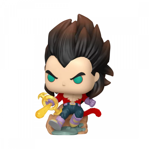 Funko POP! Dragon Ball GT - Super Saiyan 4 Vegeta 2078 (Flocked) Special Edition – Bild 2