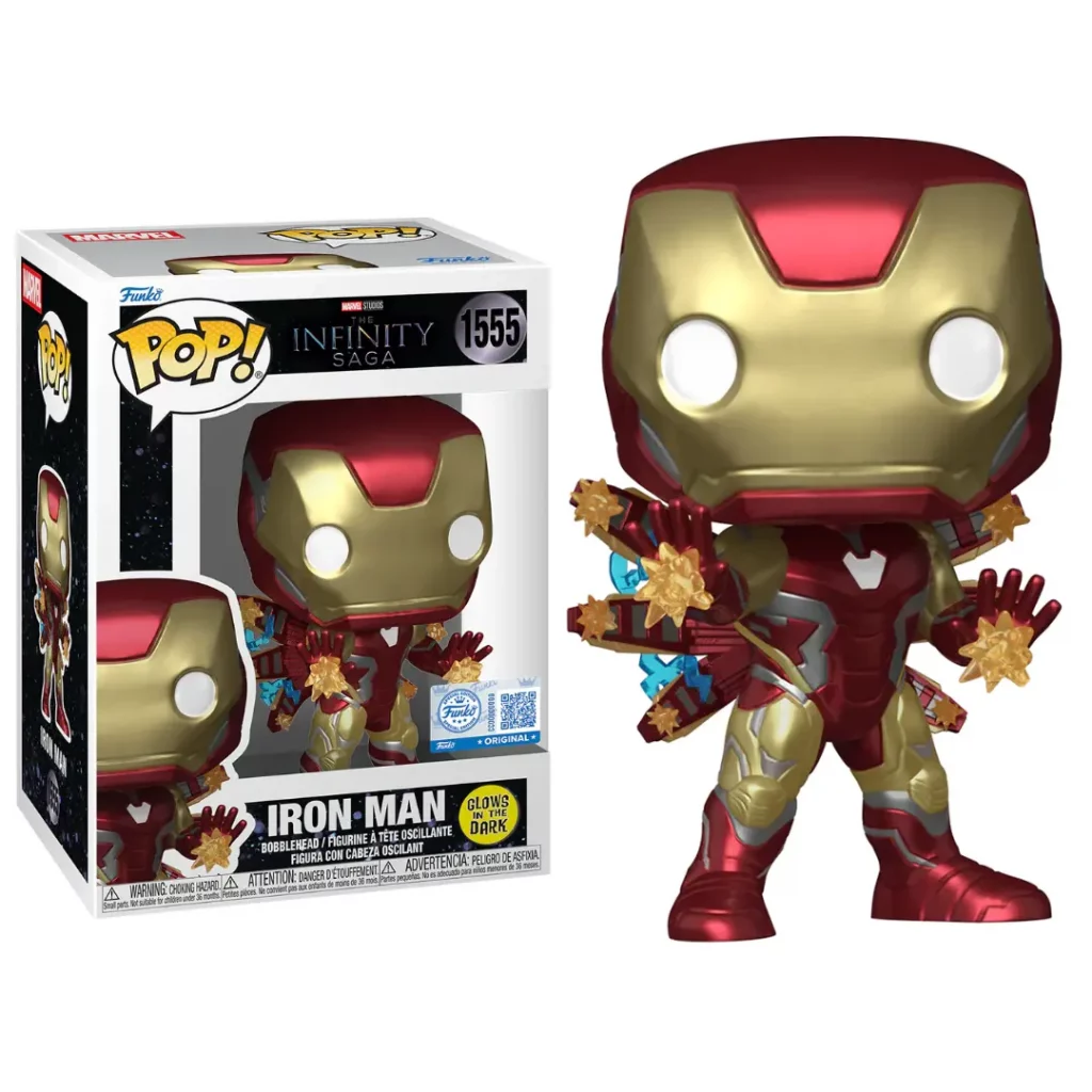 Funko POP! The Infinity Saga - Iron Man 1555 GITD Special Edition