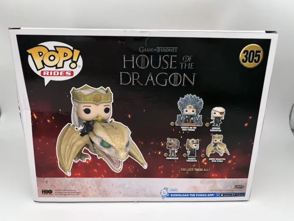 Funko POP! House of the Dragon - Queen Rhaenyra with Syrax 305 [beschädigt] – Bild 2