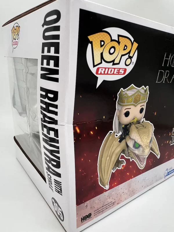 Funko POP! House of the Dragon - Queen Rhaenyra with Syrax 305 [beschädigt] – Bild 5