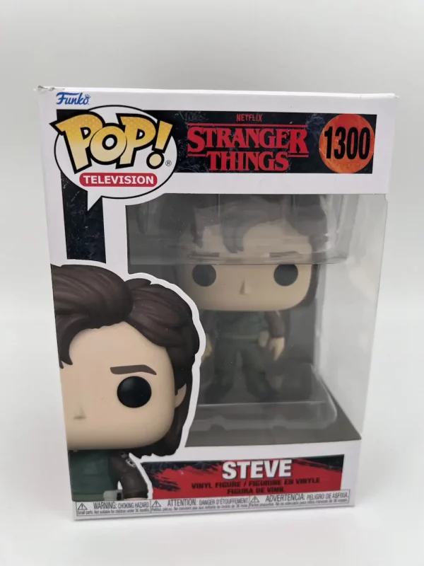 Funko POP! Stranger Things - Hunter Steve 1300 [beschädigt]