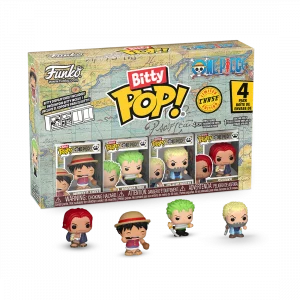 One Piece Bitty POP! Vinyl Figuren 4er-Pack - Luffy