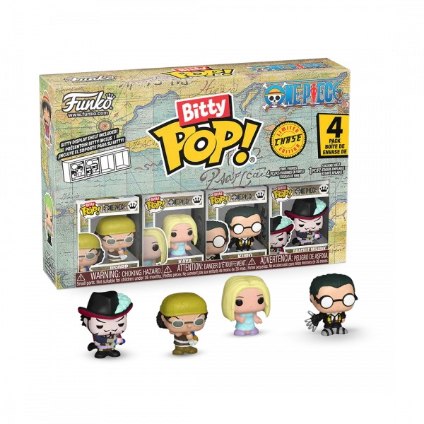 One Piece Bitty POP! Vinyl Figuren 4er-Pack - Usopp