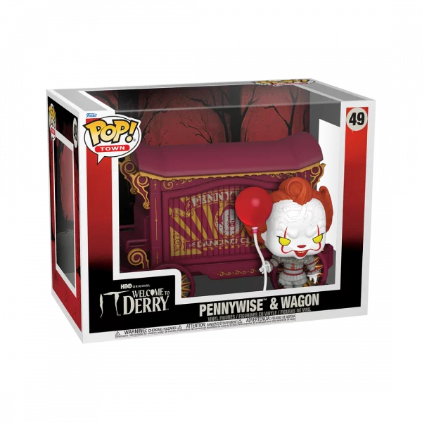 Funko POP! It- Welcome to Derry - Pennywise & Wagon 49
