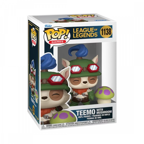 Funko POP! League of Legends - Teemo w/Mushroom 1138