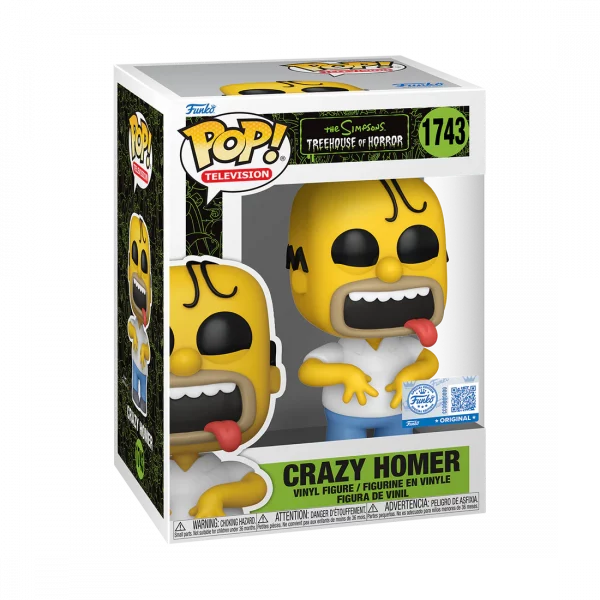 The Simpsons Crazy Homer 1743