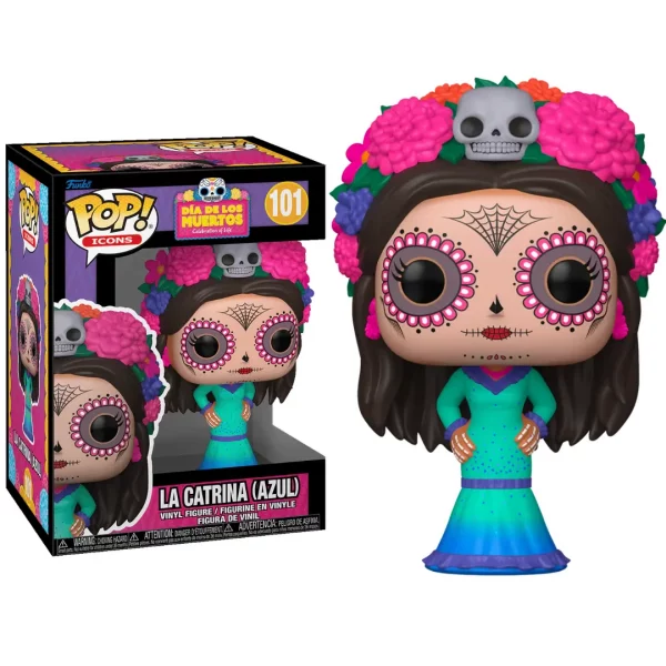 Funko POP! Día de los Muertos - La Catrina (Azul) 101