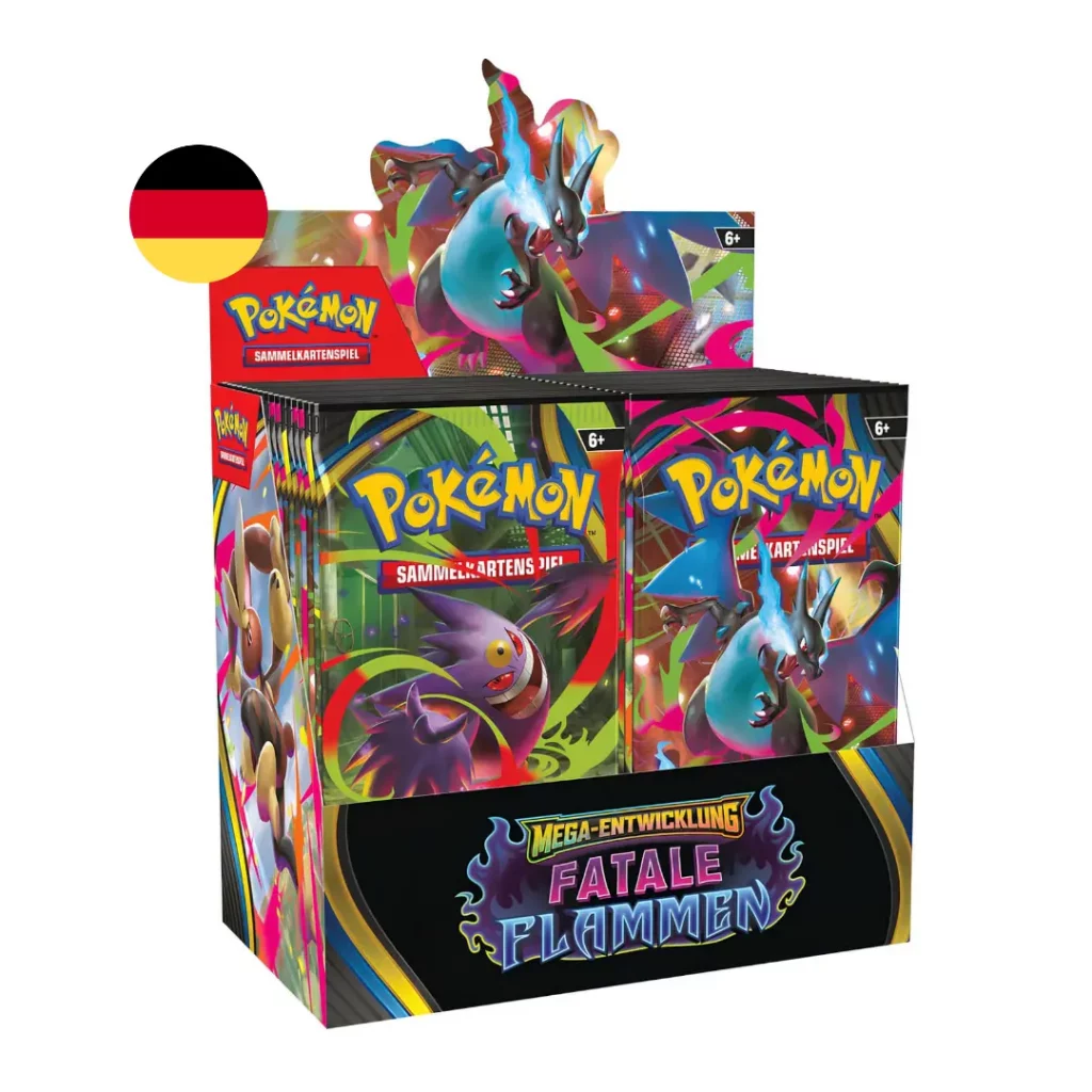 Pokemon Fatale Flammen Display
