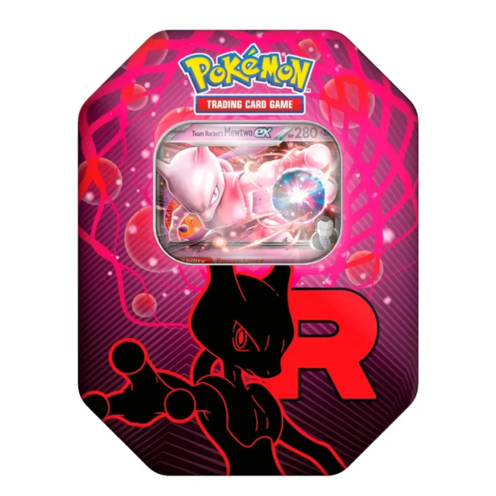 Pokémon Team Rocket Tin Mewtwo