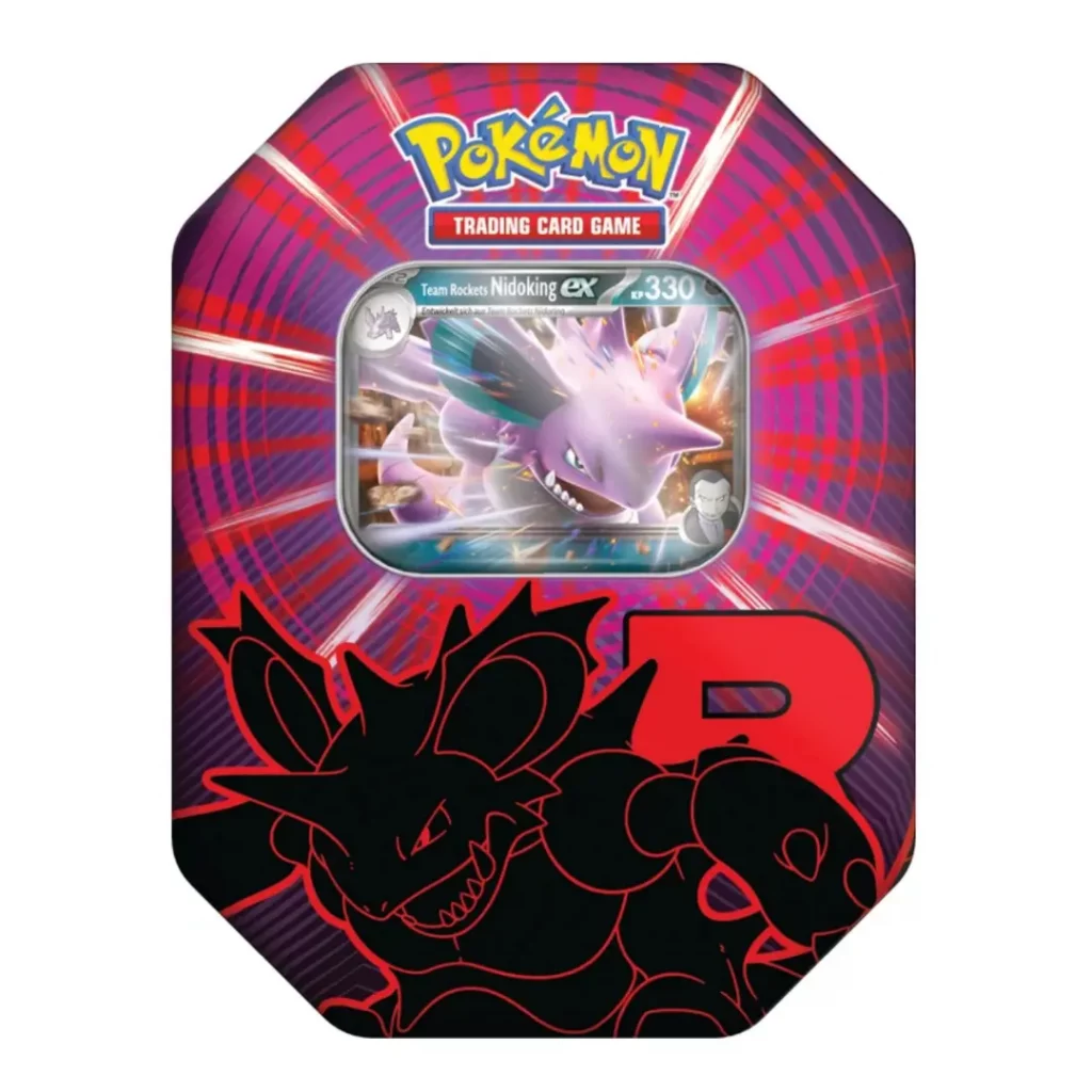 Pokemon Team Rocket Tin Nidoking