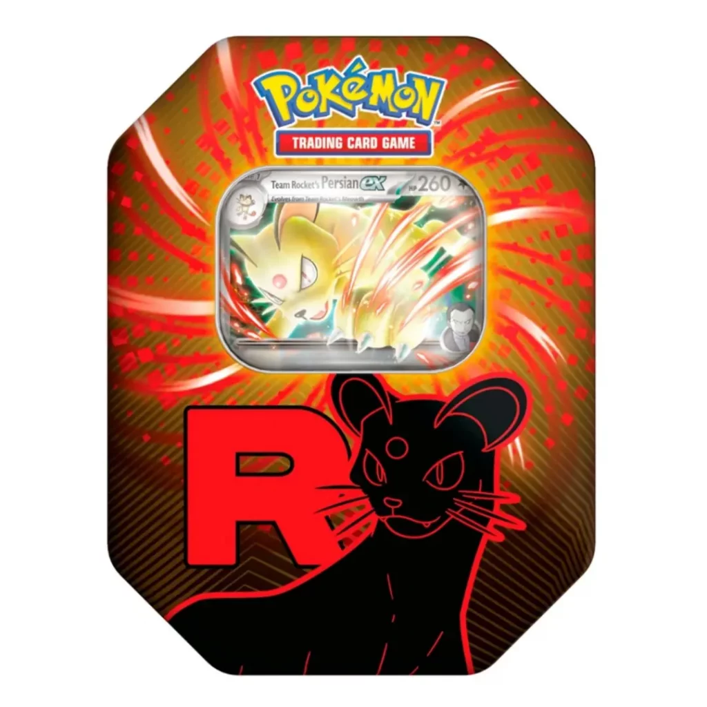 Pokemon Team Rocket Tin Persian