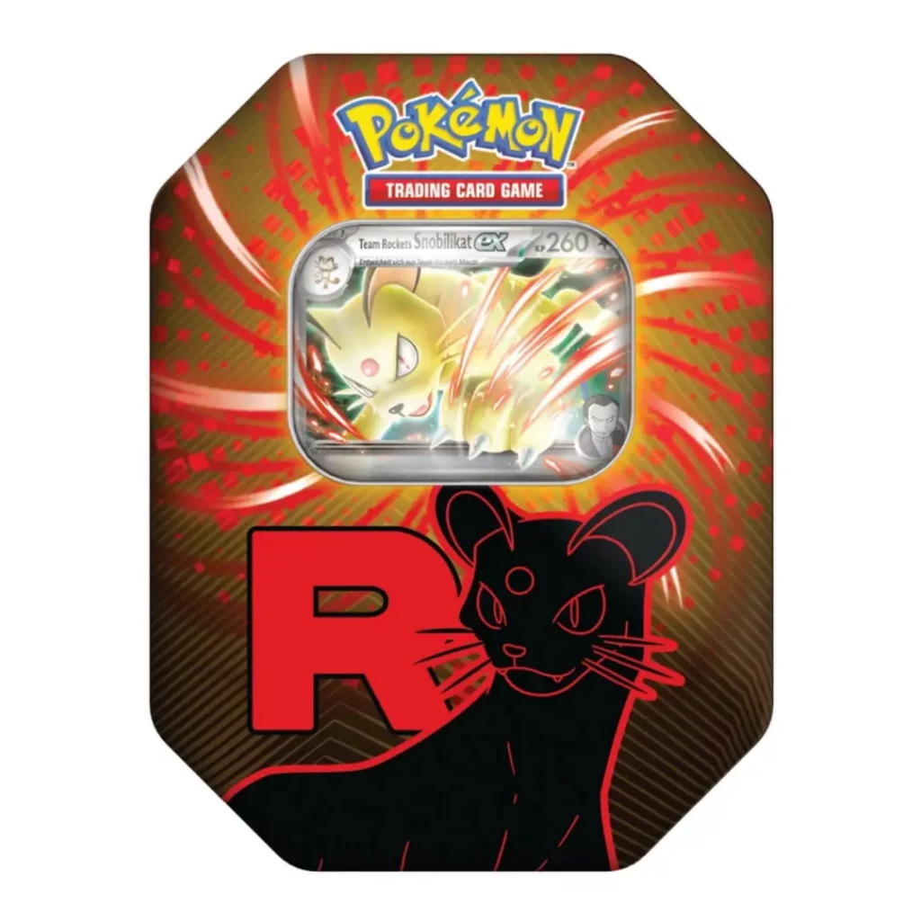 Pokemon Team Rocket Tin Snobilikat