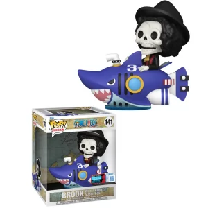 POP Vinyl! Rides Deluxe Größe: ca. 15 cm Material: Kunststoff / Vinyl Brook with Shark Submerge NYCC 2025 Special Edition