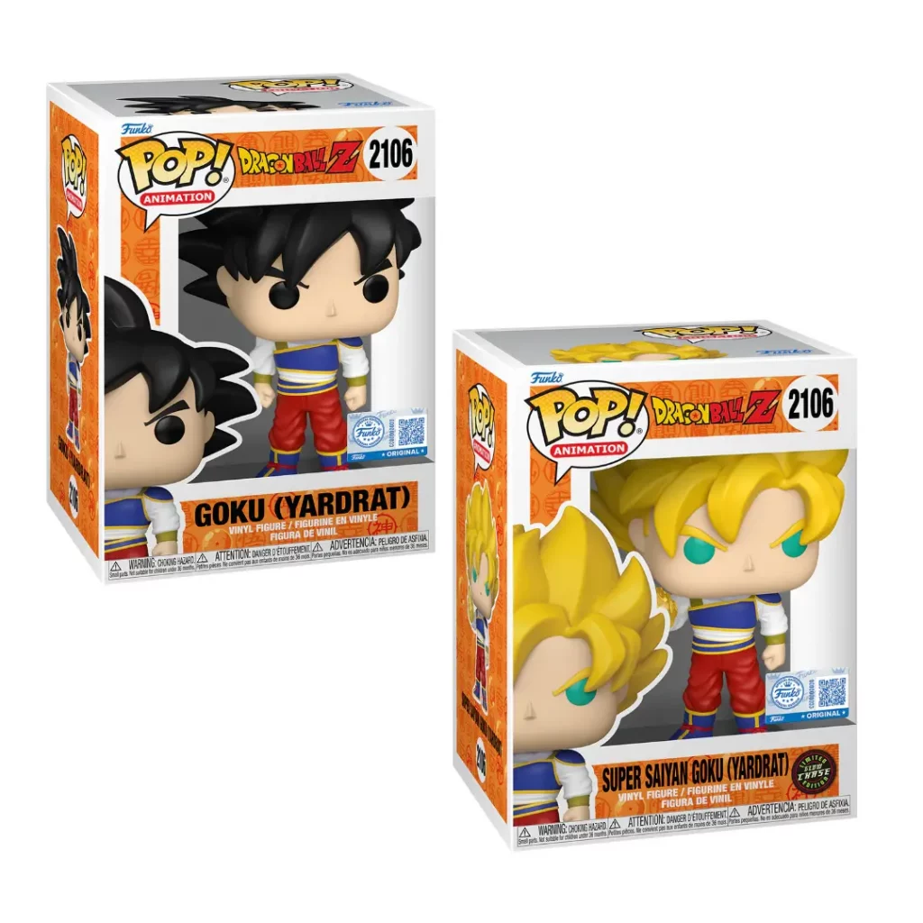 Funko POP! Dragonball - Goku (Yardrat) 2106 Special Edition Chase Bundle