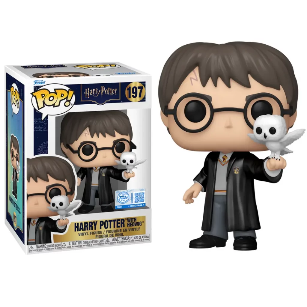 Funko POP! Harry Potter - Harry Potter w/ Hedwig 197 Special Edition