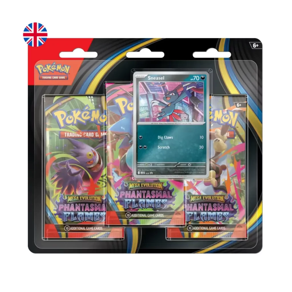 Pokémon: Mega Evolution - Phantasmal Flames Blister - Sneasel *Englische Version*
