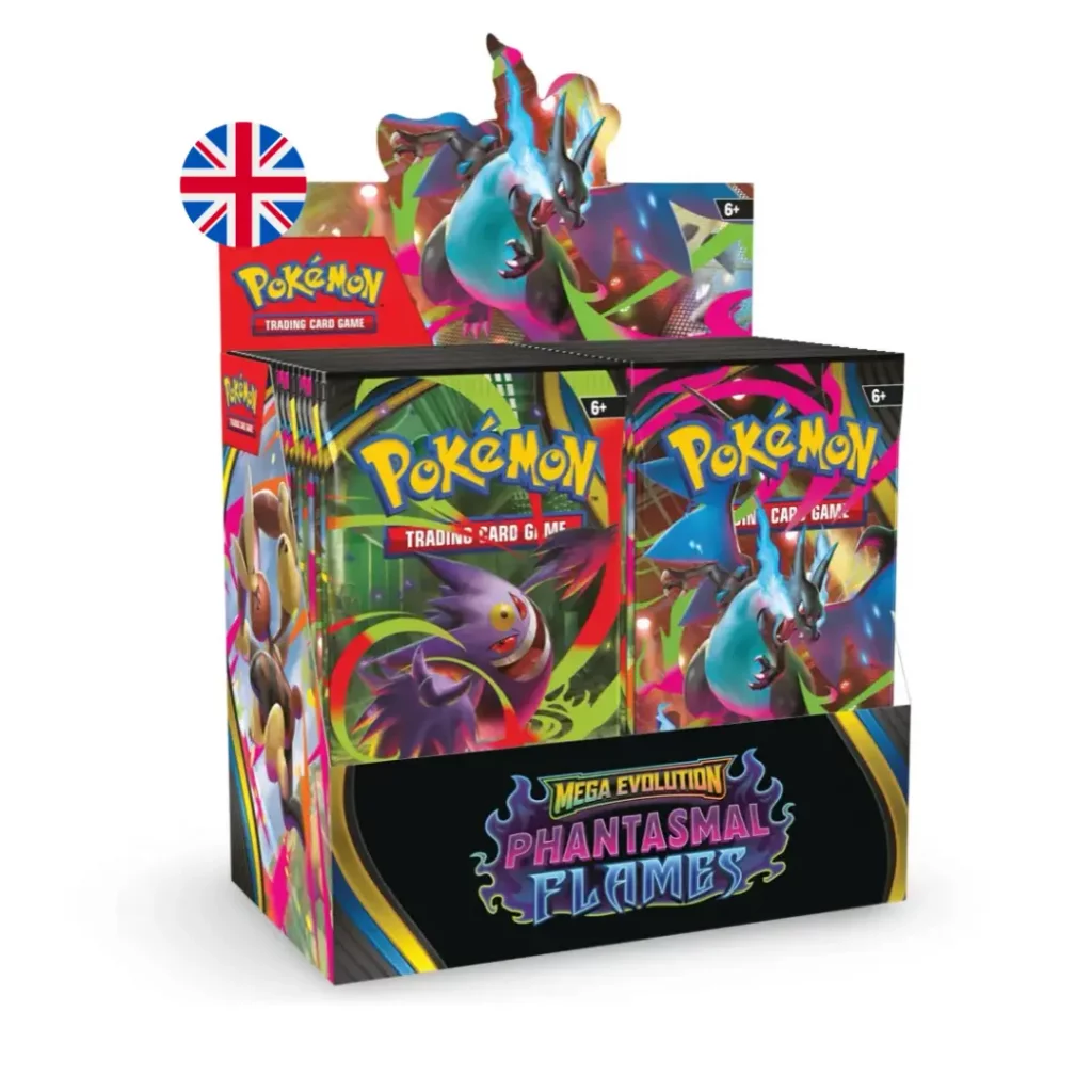 Pokémon: Mega Evolution - Phantasmal Flames Booster Display (36) *Englische Version*