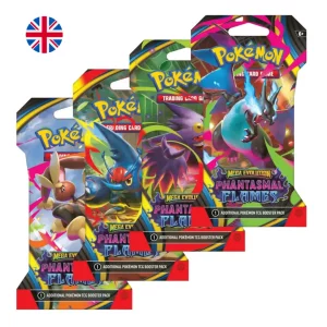 Pokémon: Mega Evolution - Phantasmal Flames Sleeved Booster *Englische Version*Pokémon: Mega Evolution - Phantasmal Flames Sleeved Booster *Englische Version*