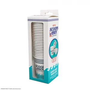 Stranger Things Set von 24 Pappbechern Scoops Ahoy