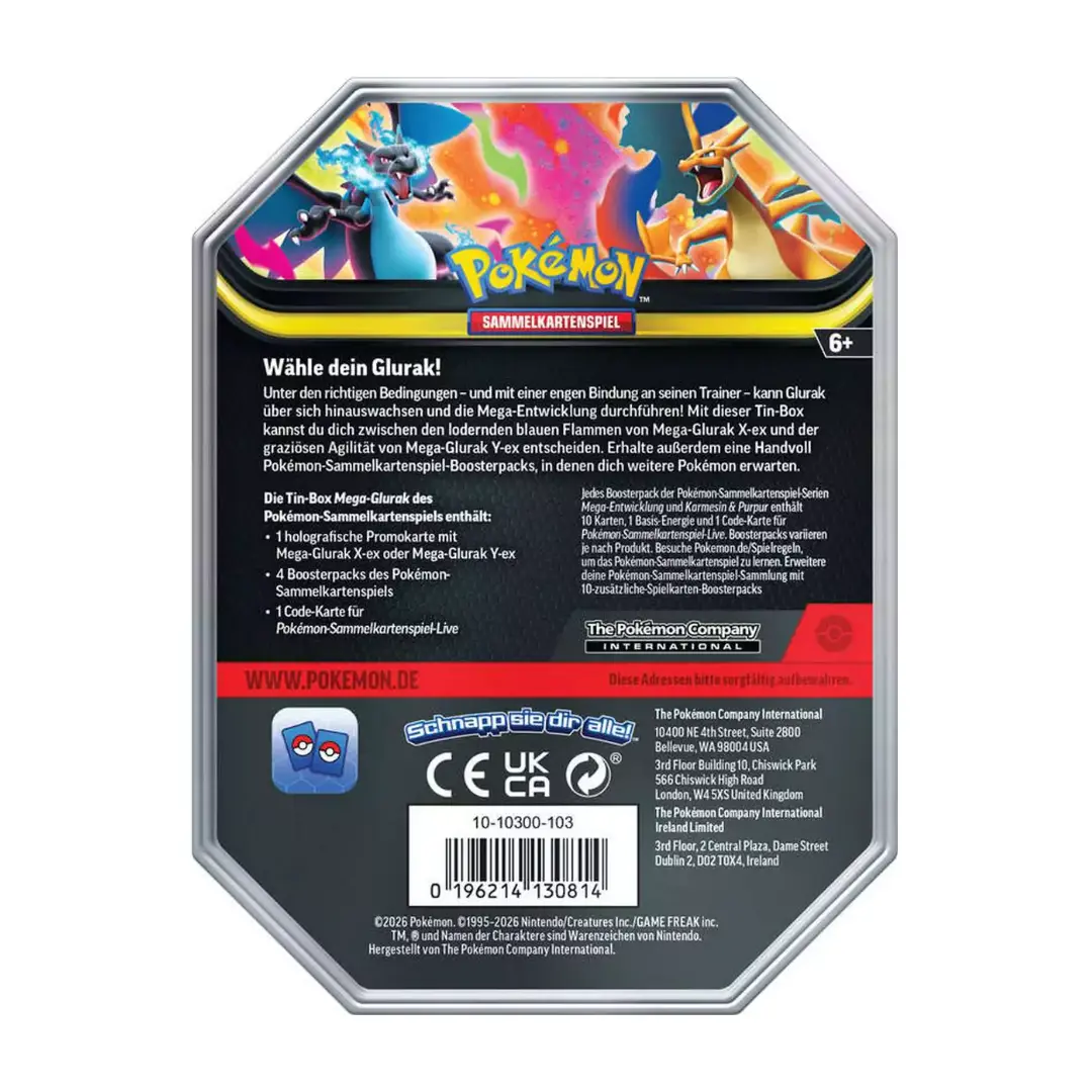 Pokémon: Mega Entwicklung - Erhabene Helden Mega-Glurak X eX *Deutsche Version* – Bild 2