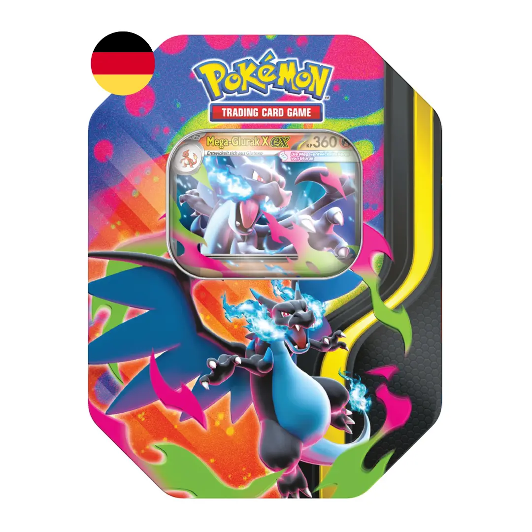 Pokémon: Mega Entwicklung - Erhabene Helden Mega-Glurak X eX *Deutsche Version*