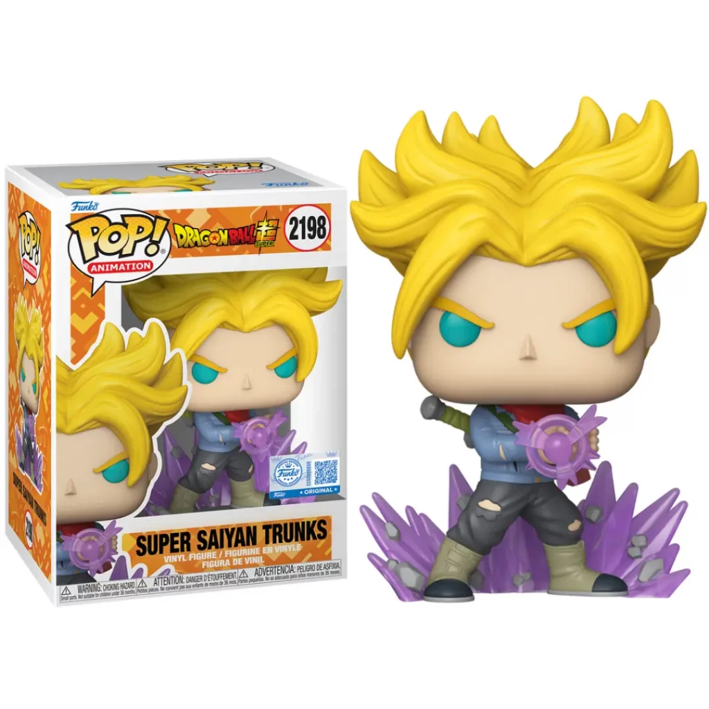 Funko POP Dragonball Super Saiyan Trunks 2198