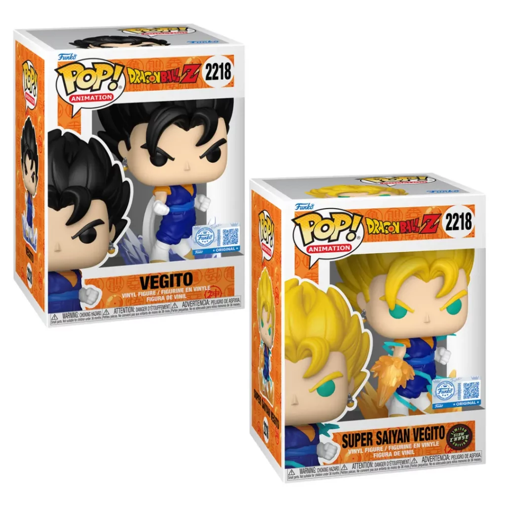 Funko POP! Dragonball - Vegito 2218 Special Edition Chase Bundle