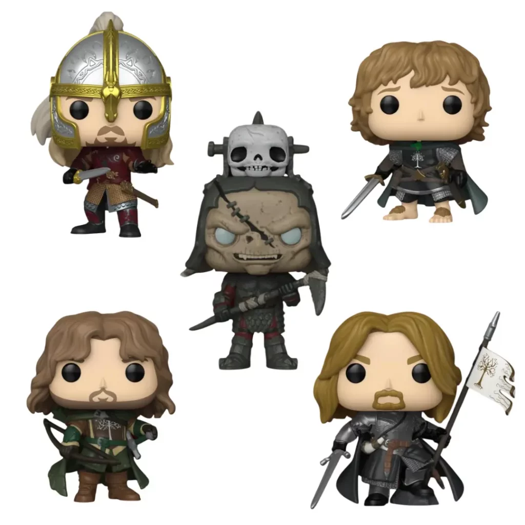 Funko POP! The Lord of the Rings - "The Men of the West… and One Hobbit" Bundle