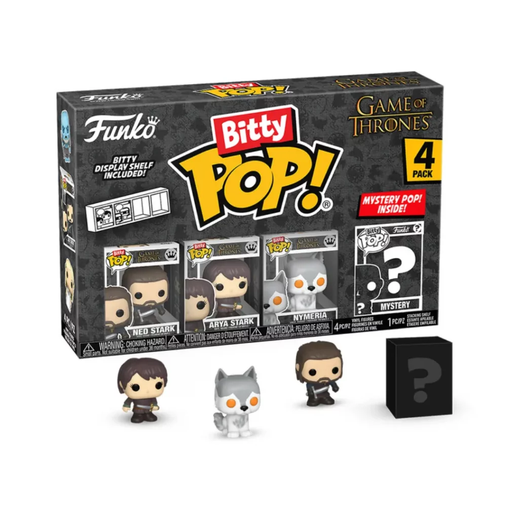 Game of Thrones Bitty POP! Vinyl Figuren 4er-Pack - Ned Stark
