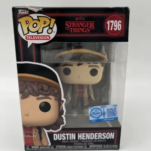 Funko POP! Stranger Things - Dustin Henderson (w/Flashlight) 1796 Special Edition [beschädigt]