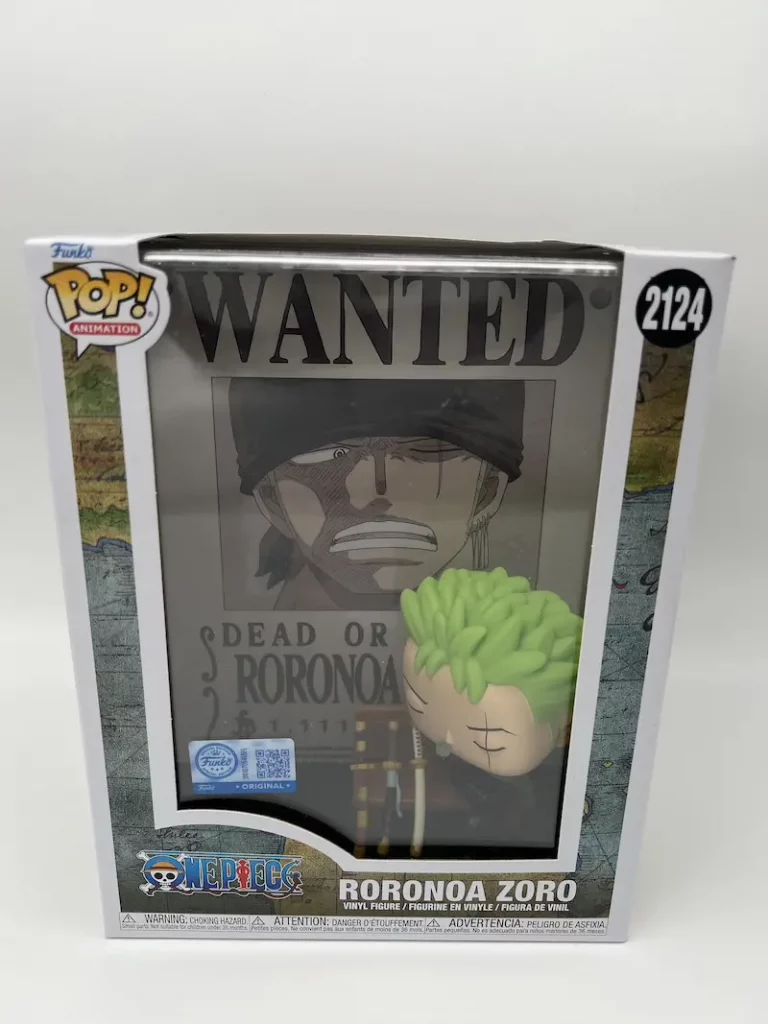 Funko POP! Cover One Piece - Roronoa Zoro 2124 Special Edition [beschädigt]