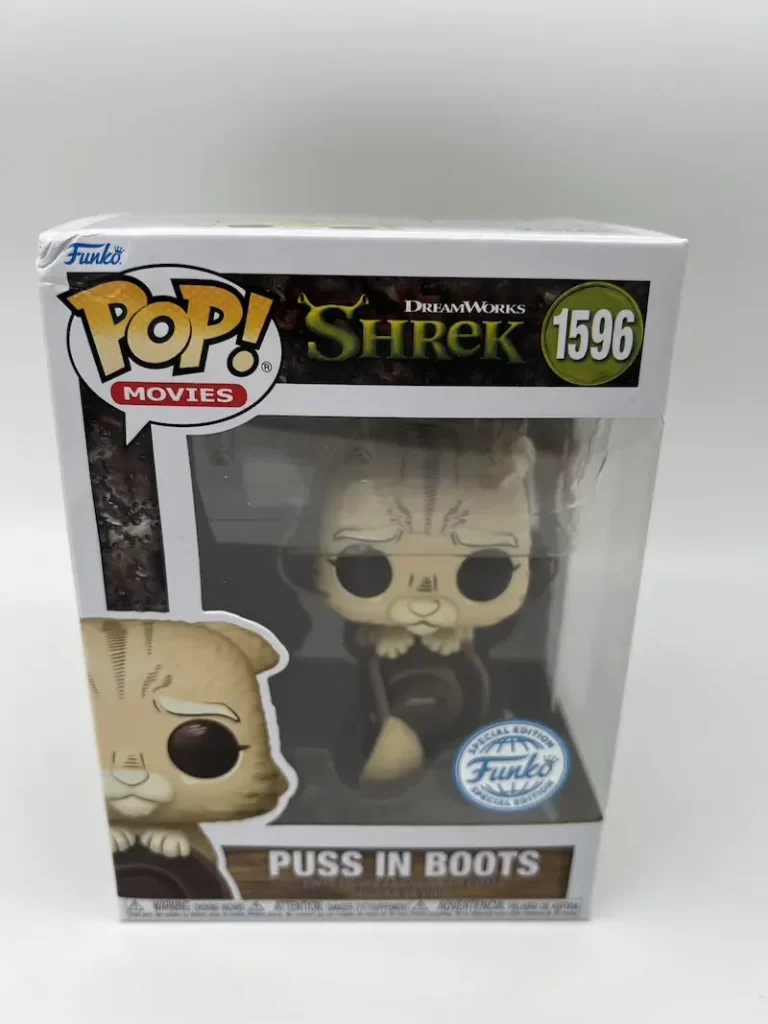 Funko POP Shrek - Puss in Boots (Retro) 1596 - Special Edition [beschädigt]