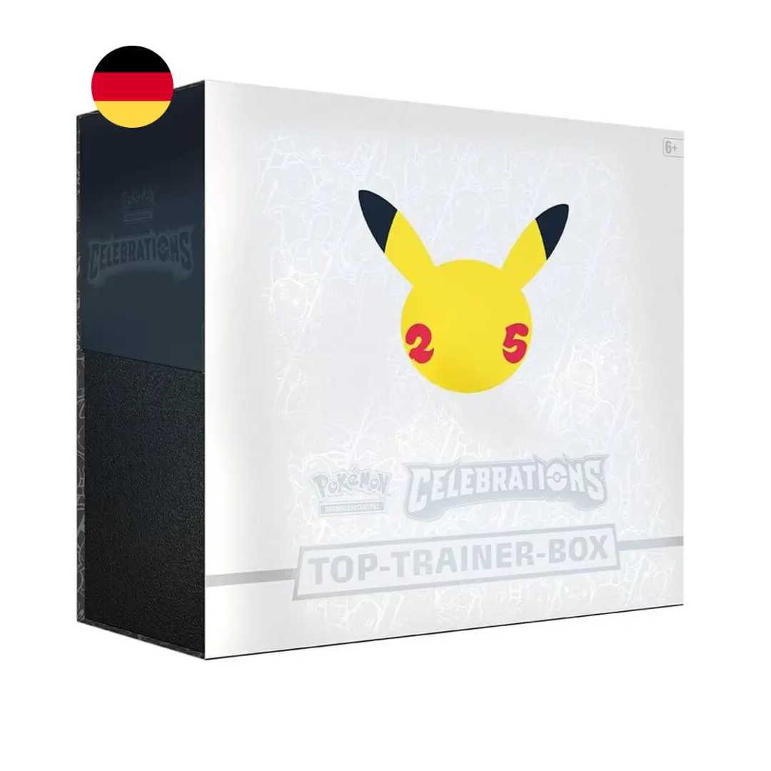 Pokémon Celebrations Top Trainer Box *Deutsche Version*