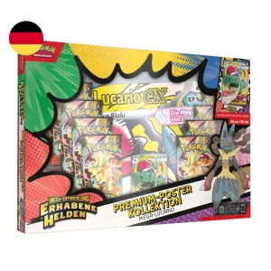 Pokémon: Mega Entwicklung - Erhabene Helden Premium-Poster Kollektion Mega-Lucario *Deutsche Version*