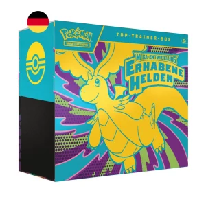 Pokémon: Mega Entwicklung - Erhabene Helden Top Trainer Box *Deutsche Version*