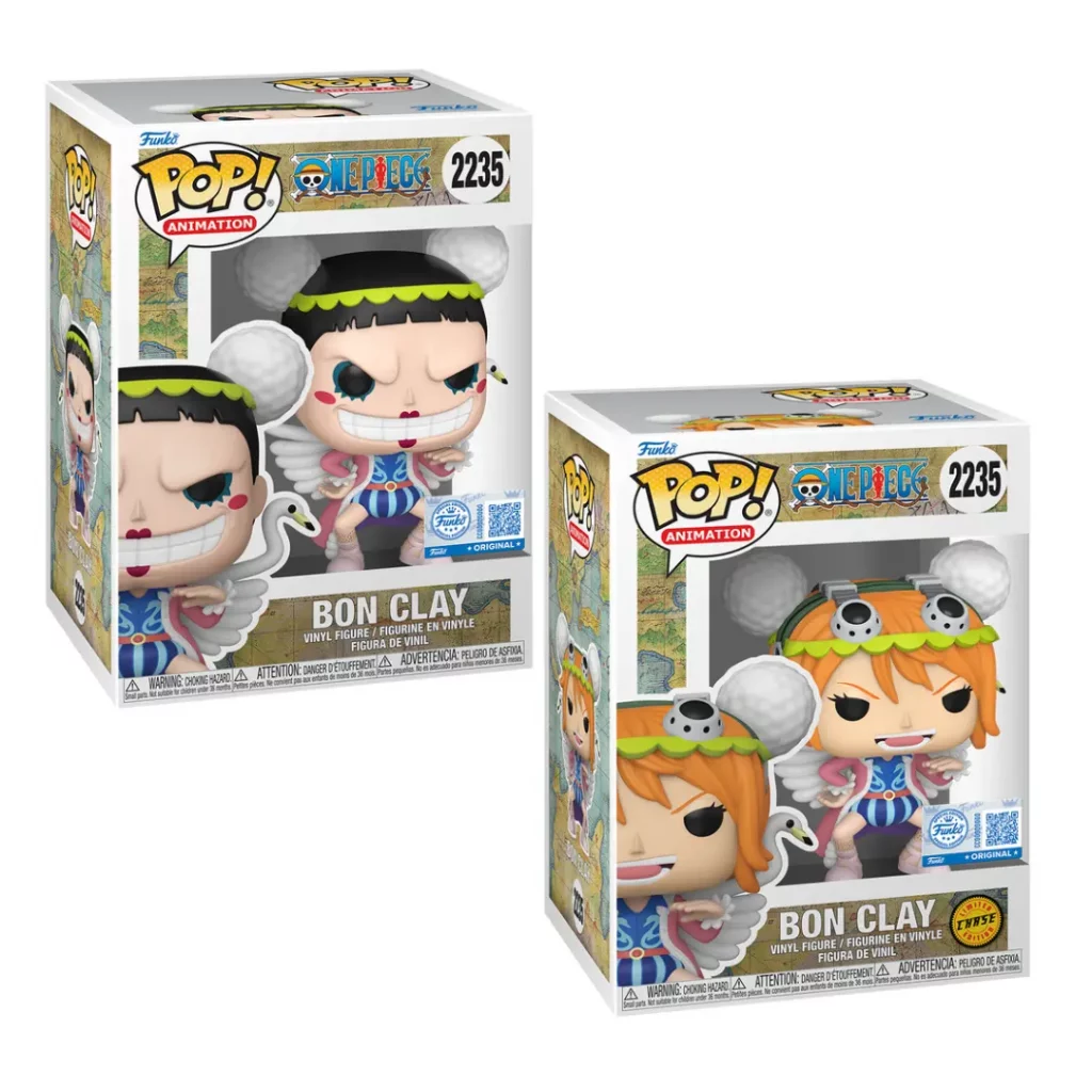 Funko POP! One Piece - Bon Clay 2235 Special Edition Chase Bundle