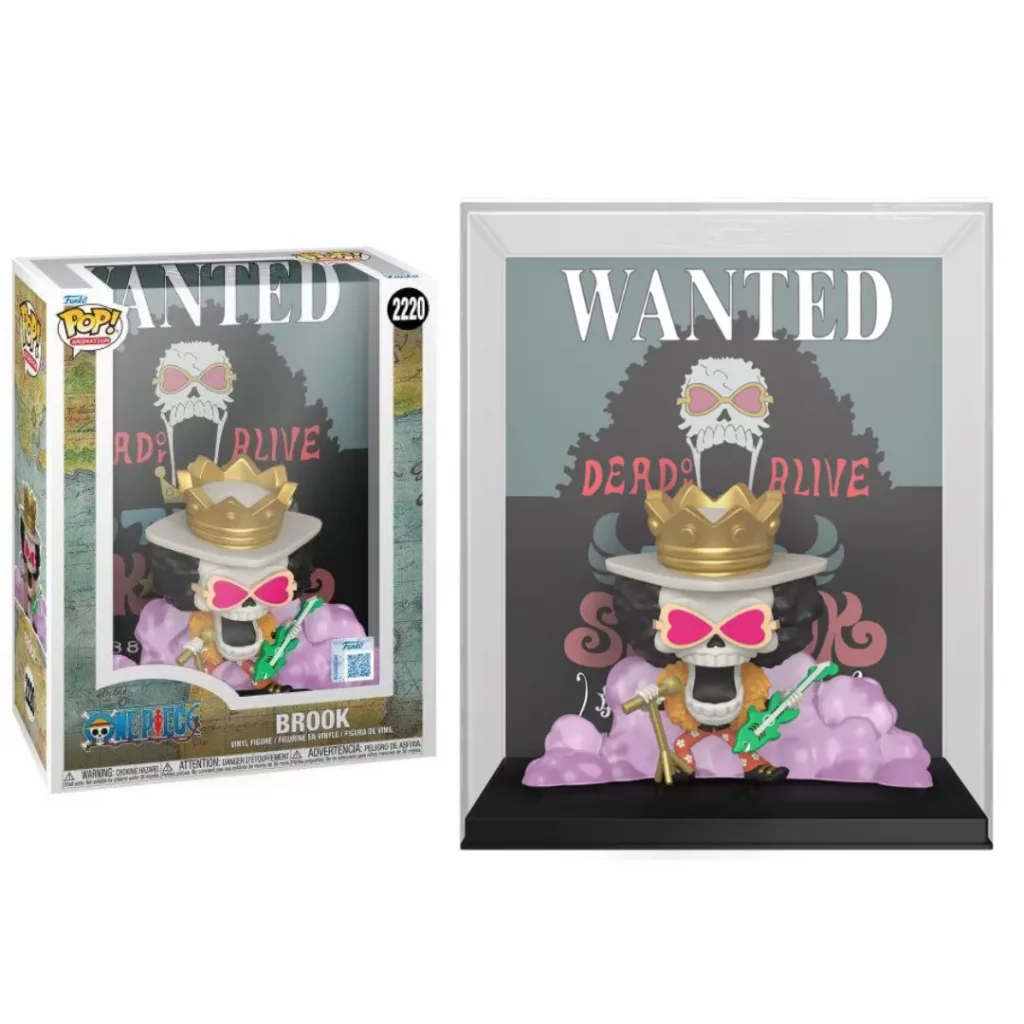 Funko POP! Cover One Piece - Brook 2220 (Wanted) Special Edition