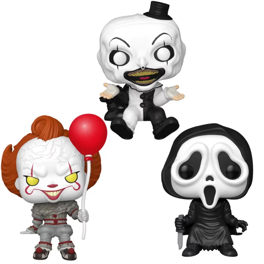 Funko POP! Horror (Shelf Sitter) Bundle